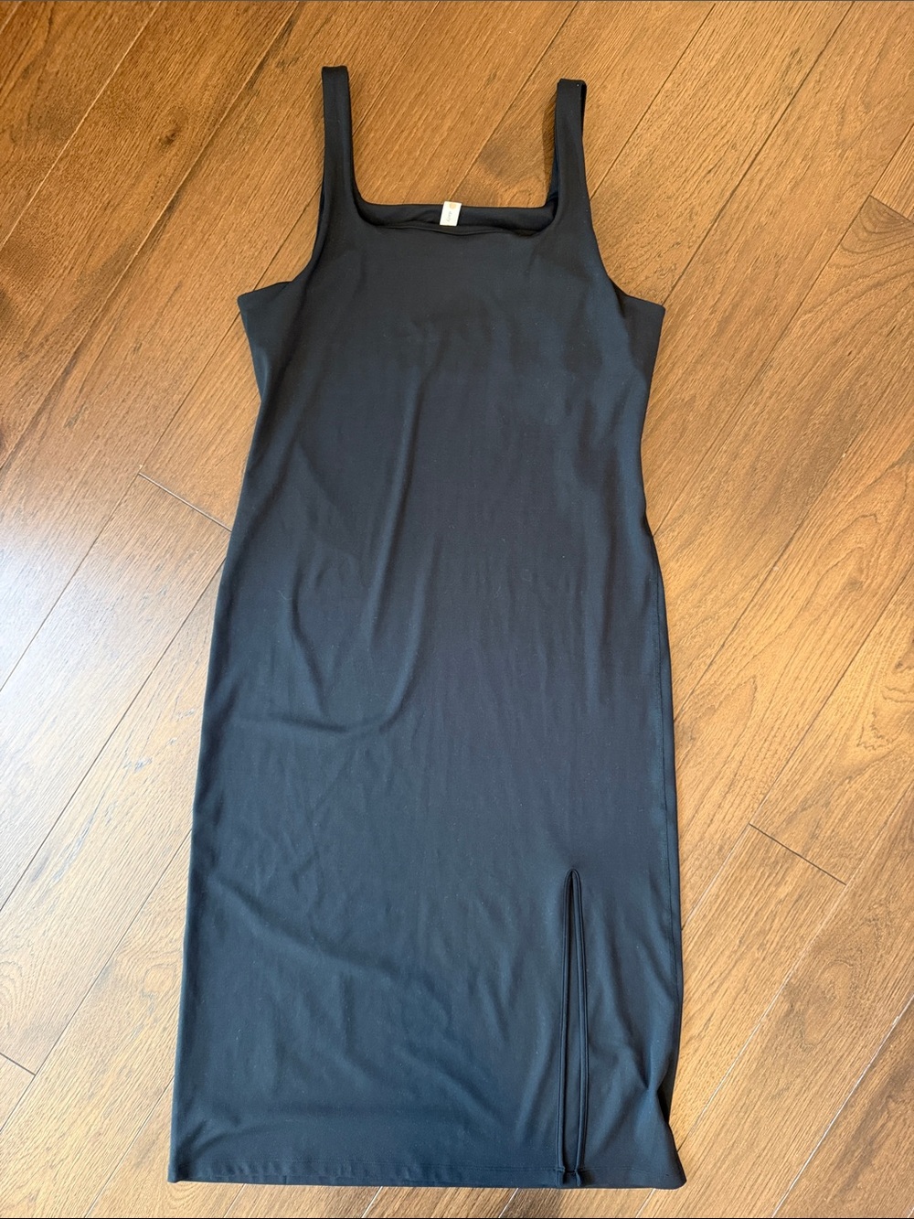 Daily Practice by Anthropologie Athleisure Midi Black Dress Size XLP - C30-049